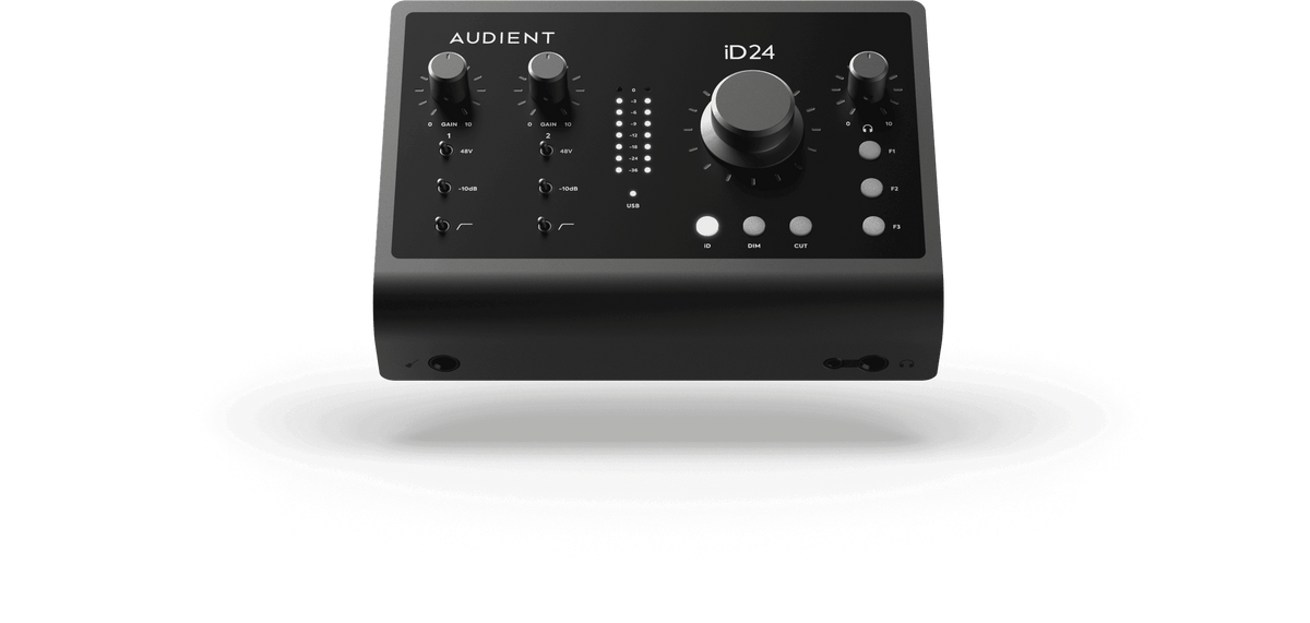DTM・DAW AUDIENT iD 24 10in/14out Audient iD24 10in/14out USB-C Audio Interface STUDIO KIT