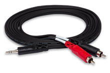 Load image into Gallery viewer, HOSATECH CMR-206 Stereo Breakout 6FT 3.5 mm TRS to Dual RCA