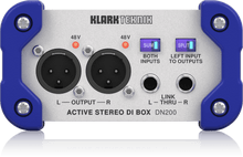 Load image into Gallery viewer, Klark Teknik DN200 Active Stereo DI Box V2