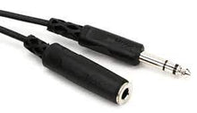 Load image into Gallery viewer, HOSATECH HPE-310 Headphone Adapter Cable 10FT 3.5 mm TRS to 1/4 in TRS