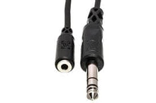 Load image into Gallery viewer, HOSATECH HPE-310 Headphone Adapter Cable 10FT 3.5 mm TRS to 1/4 in TRS