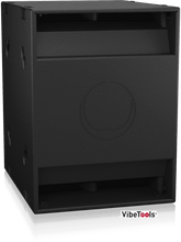 Load image into Gallery viewer, Turbosound NuQ118B-AN 3000 Watt 18" Band Pass Subwoofer with KLARK TEKNIK DSP Technology and ULTRANET Networking