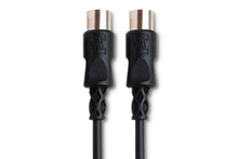 Load image into Gallery viewer, HOSATECH MID-303BK MIDI Cable 5-pin DIN to Same 3FT
