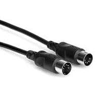 Load image into Gallery viewer, HOSATECH MID-310BK MIDI Cable 5-pin DIN to Same 10FT