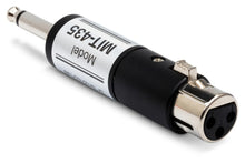 Load image into Gallery viewer, HOSATECH MIT-0435 Impedance Transformer XLR3F to 1/4 in TS