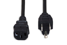 Load image into Gallery viewer, HOSATECH PWC-148 Power Cord 18 AWG, IEC C13 to NEMA 5-15P