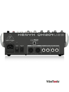 Behringer QX1204USB 12-Input 2/2-Bus Mixer with XENYX Mic Preamps and USB/Audio Interface