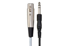 Load image into Gallery viewer, HOSATECH STX-110F Balanced Interconnect 10FT XLR3F to 1/4 in TRS