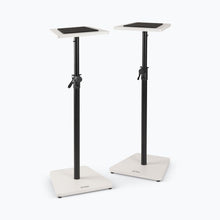 Load image into Gallery viewer, On-Stage WOOD STUDIO MONITOR STANDS (WHITE, PAIR) - SMS7500W
