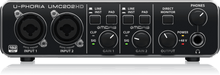 Load image into Gallery viewer, Behringer UMC202HD Audiophile 2x2, 24-Bit/192 kHz USB Audio Interface with Midas Mic Preamplifiers