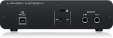 Load image into Gallery viewer, Behringer UMC202HD Audiophile 2x2, 24-Bit/192 kHz USB Audio Interface with Midas Mic Preamplifiers