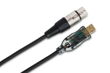 Load image into Gallery viewer, HOSATECH UXA-110 TRACKLINK USB Interface 10FT XLR3F to USB Type A