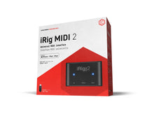 Load image into Gallery viewer, IK Multimedia iRig MIDI 2 Universal MIDI interface for iPhone/iPod touch/iPad and Mac/PC