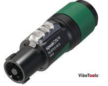 Load image into Gallery viewer, Neutrik NL4FXX-W-S 4 pole speakON cable connector