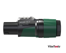 Load image into Gallery viewer, Neutrik NL4FXX-W-S 4 pole speakON cable connector