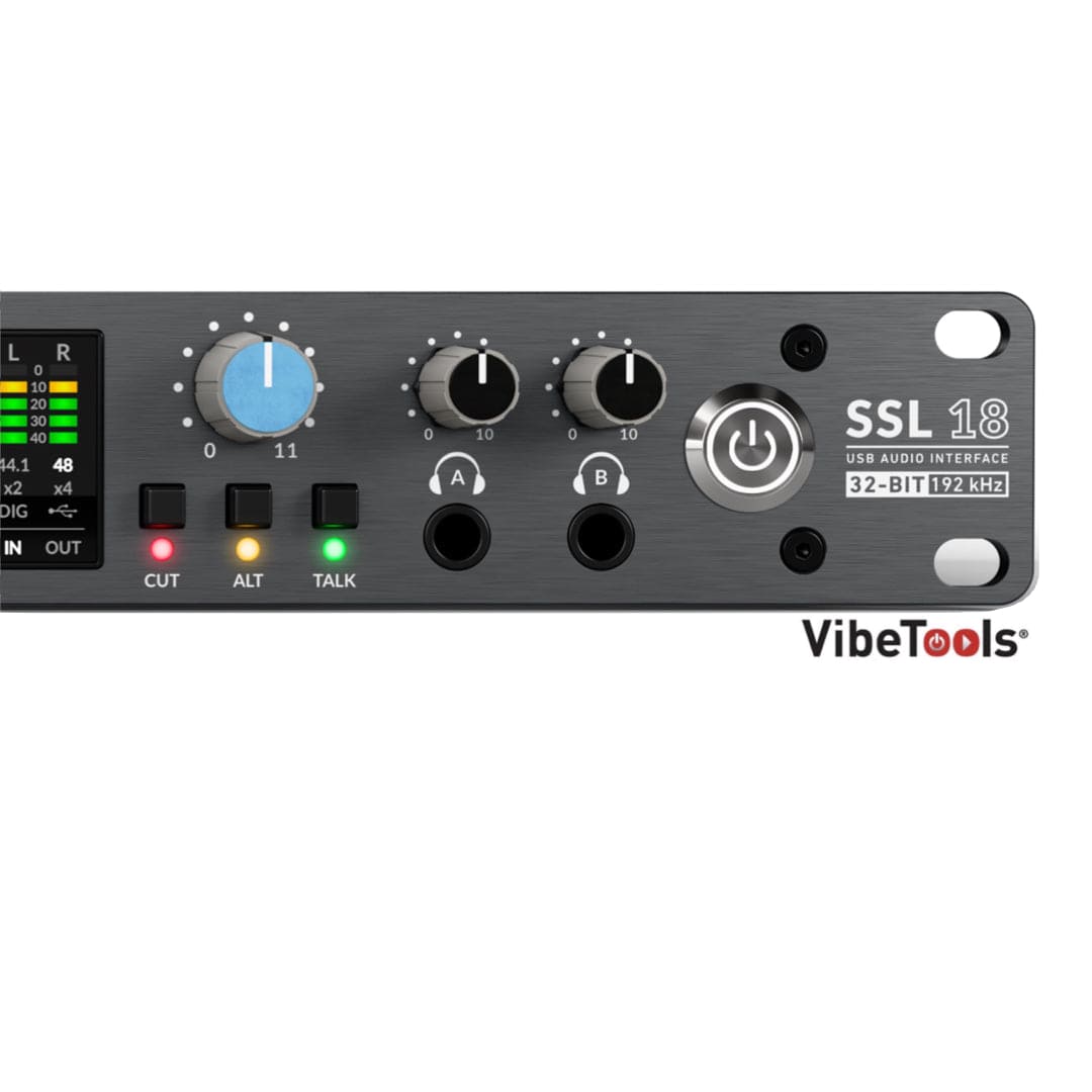 Solid State Logic SSL 18 26-in / 28-out, high-performance USB