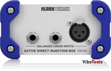 Load image into Gallery viewer, Klark Teknik DN 100 Active DI-Box V2