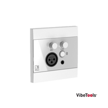 Load image into Gallery viewer, Audac WP225 Universal wall panel - Microphone, line & Bluetooth Receiver