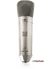 Load image into Gallery viewer, Behringer B-2 Pro Gold-Sputtered Large Dual-Diaphragm Studio Condenser Microphone