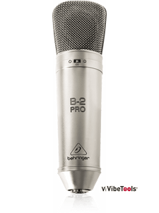 Behringer B-2 Pro Gold-Sputtered Large Dual-Diaphragm Studio Condenser Microphone