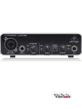 Load image into Gallery viewer, Behringer UMC22 Audiophile 2x2 USB Audio Interface with Midas Mic Preamplifier