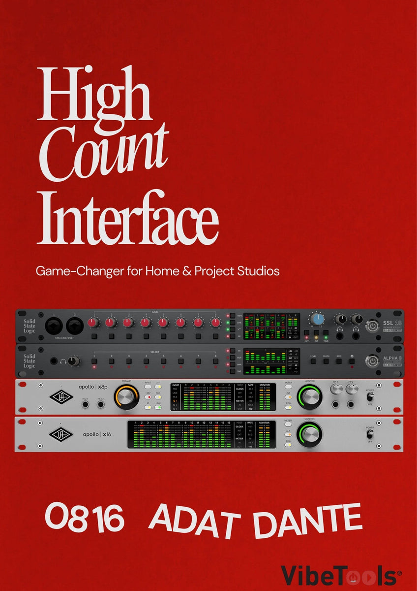 Why High-Channel-Count Audio Interfaces Are a Game-Changer for Home ...