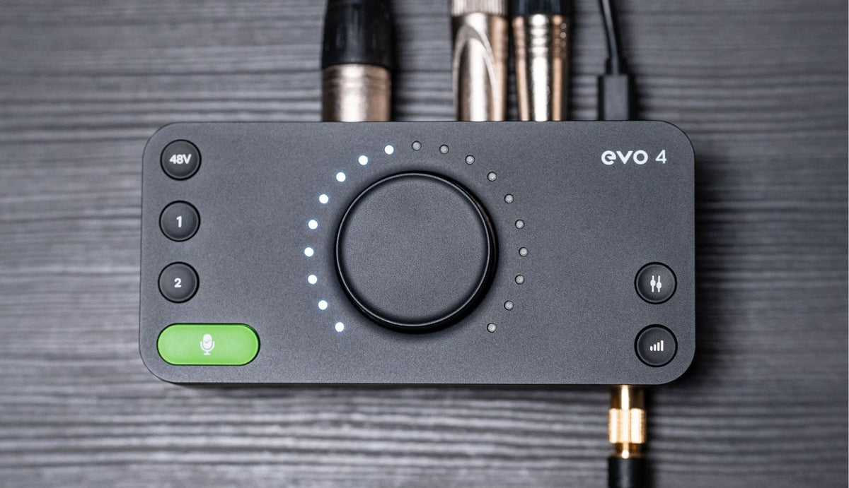 Audient EVO 4 compact desktop USB interface — AX Store Kuwait