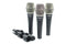 CAD Audio AMS-D38X3 (Pack of D38 Supercardioid Dynamic Instrument Microphone)