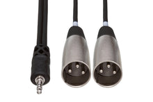 Load image into Gallery viewer, HOSATECH CYX-402M Stereo Breakout 2M 3.5 mm TRS to Dual XLR3M
