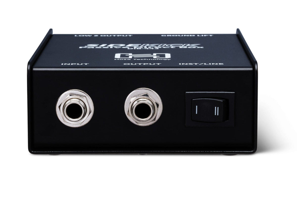 HOSATECH DIB-443 Sidekick Passive DI Box 1/4 in TS to XLR3M – vibetoolsng