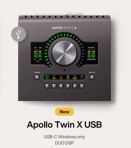 UAD Apollo Twin X USB (Windows Only)
