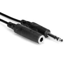 Load image into Gallery viewer, HOSATECH HPE-310 Headphone Adapter Cable 10FT 3.5 mm TRS to 1/4 in TRS
