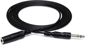 HOSATECH HPE-310 Headphone Adapter Cable 10FT 3.5 mm TRS to 1/4 in TRS