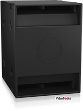 Load image into Gallery viewer, Turbosound NuQ118B-AN 3000 Watt 18&quot; Band Pass Subwoofer with KLARK TEKNIK DSP Technology and ULTRANET Networking
