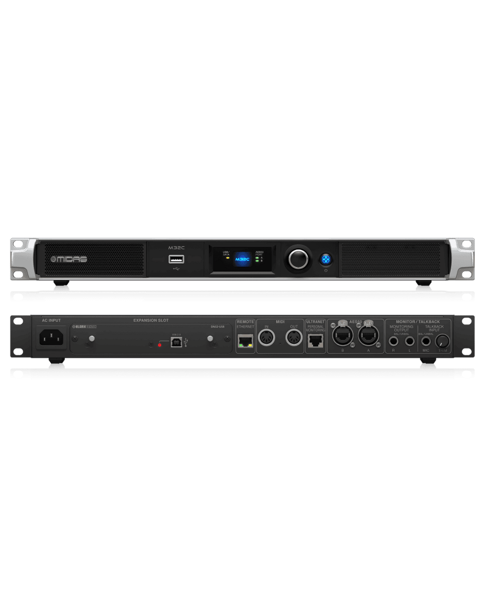 Midas M32C Digital Rack Mixer for Live Performance and Studio Recordin ...