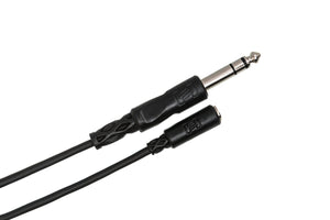 HOSATECH MHE-310 Headphone Adapter Cable 10FT 3.5 mm TRS to 1/4 in TRS