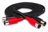 HOSATECH MID-203 Dual MIDI Cable 3M Dual 5-pin DIN to Same