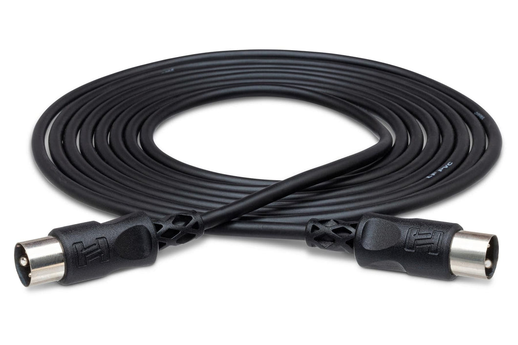 HOSATECH MID-303BK MIDI Cable 5-pin DIN to Same 3FT