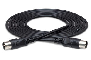 HOSATECH MID-310BK MIDI Cable 5-pin DIN to Same 10FT