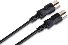 Load image into Gallery viewer, HOSATECH MID-310BK MIDI Cable 5-pin DIN to Same 10FT
