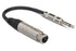 HOSATECH MIT-176 Impedance Transformer XLR3F to 1/4 in TS