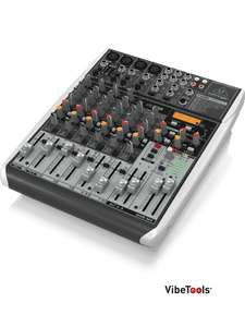 Behringer QX1204USB 12-Input 2/2-Bus Mixer with XENYX Mic Preamps and USB/Audio Interface