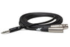 HOSATECH SRC-204 Insert Cable 4M 1/4 in TRS to XLR3M and XLR3F