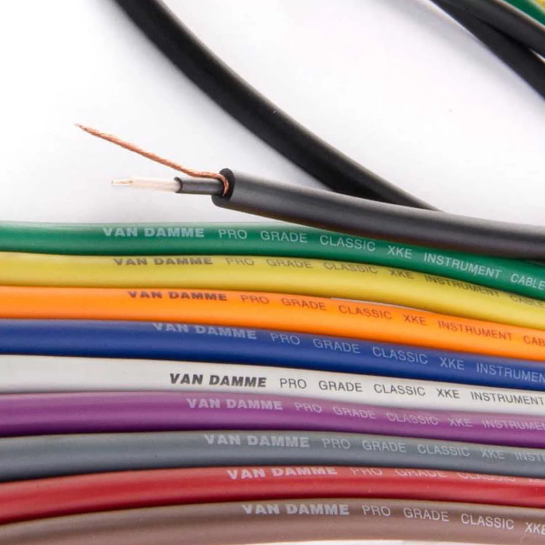 VAN DAMME PRO GRADE CLASSIC XKE INSTRUMENT CABLE 100