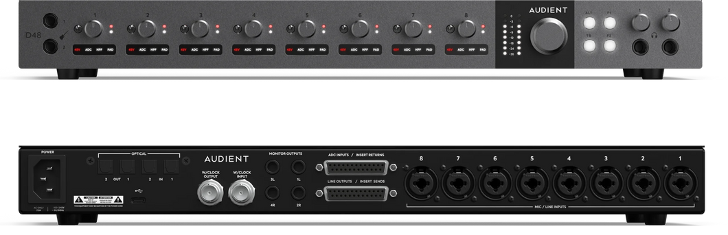 Audient iD48 24in | 32out Audio Interface