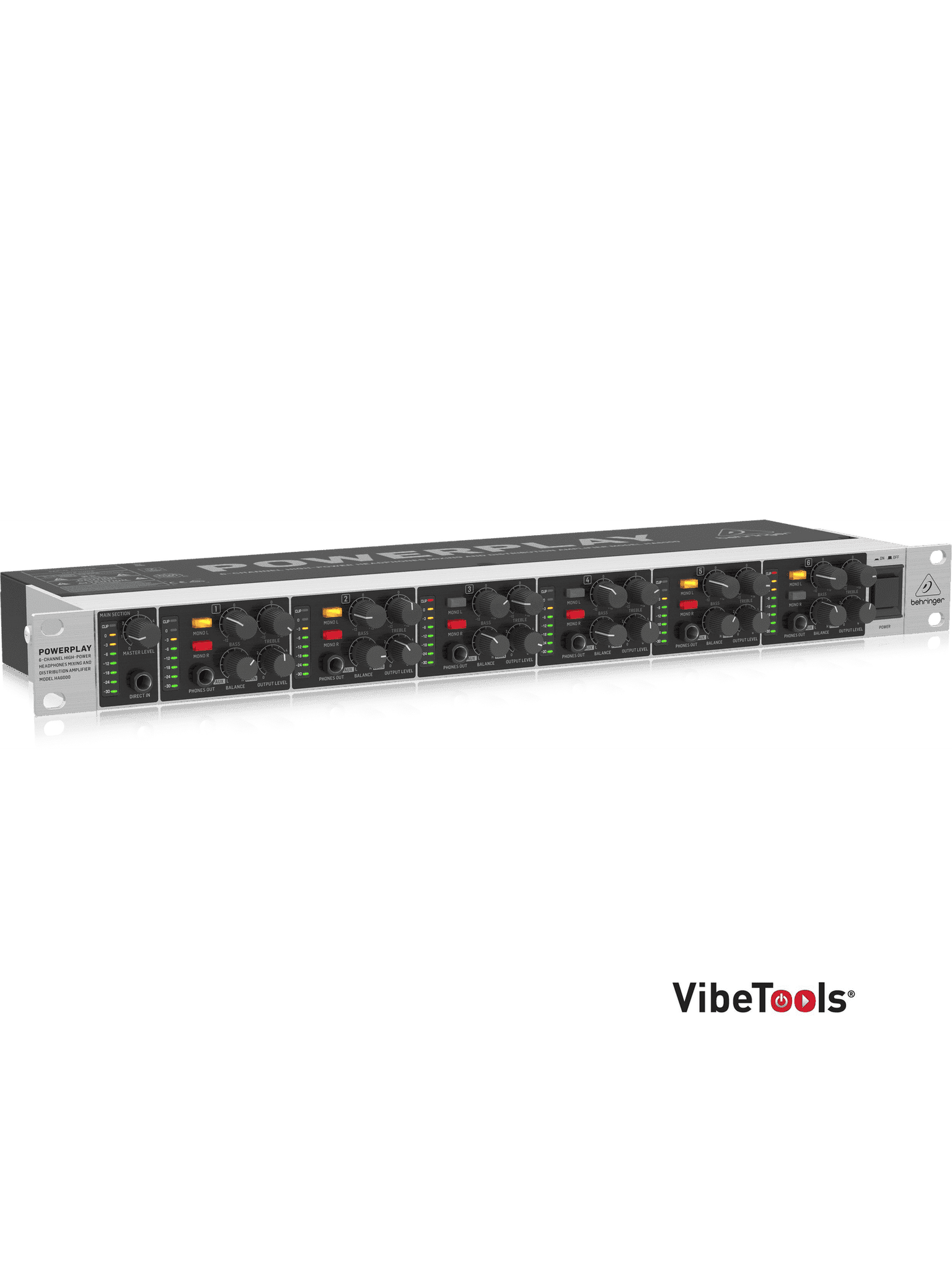 DJ機材 Behringer POWERPLAY HA6000 BEHRINGER(ベリンガー)/ヘッドフォンアンプ/HA6000 POWERPLAY