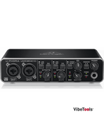 Behringer UMC204HD Audiophile 2x4, 24-Bit-192 kHz USB Audio-MIDI Interface with Midas Mic Preamplifiers
