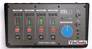Solid State Logic SSL 12 12-in/8-out Audio Interface