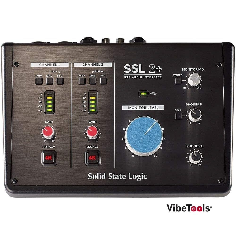 SSL SSL2+ 2-In/4-Out USB-C Audio Interface