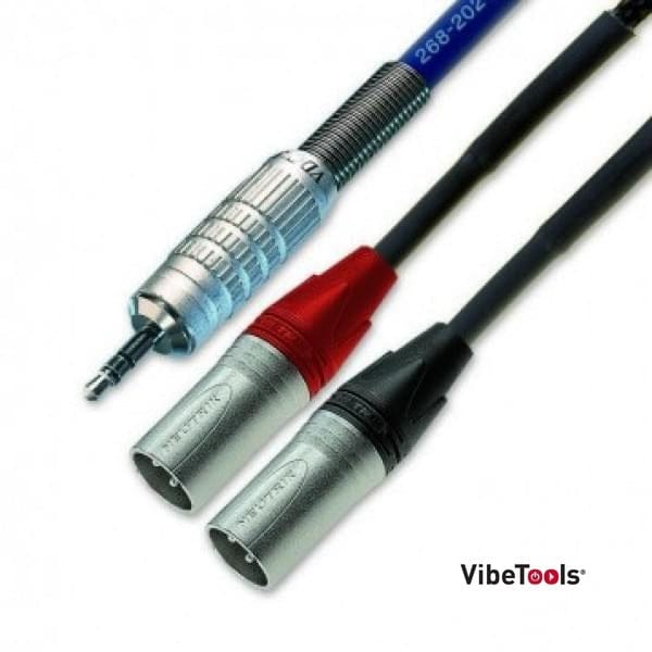 Cavo Splitter Professionale A Y, 2 X XLR Femmina A 3,5 Mm Stereo - Foto 8
